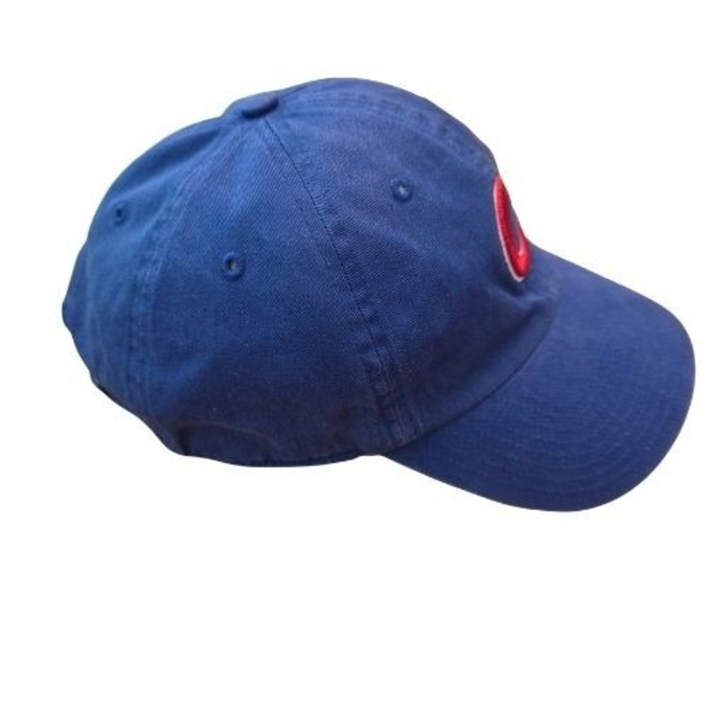 47 Brand Chicago Cubs MLB Baseball Cap Blue Adjustable Strapback Dad Hat OSFA - Picture 11 of 14